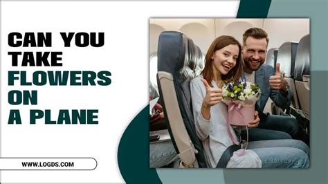 can you take flowers on a plane?